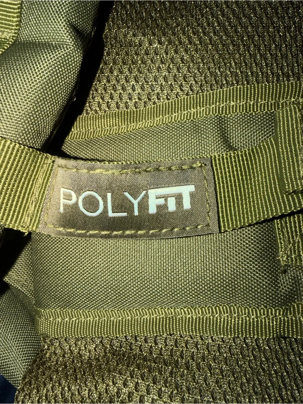 NWT, POLYFIT, PL8 Backpack for Olympic Weight Plates, Olive Green